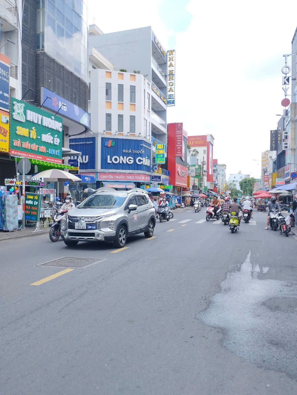 Ngộp Lạc Long Quân - Chợ Tân Bình - 5x14m2 - view HXH 5  tầng BTCT - Ảnh chính